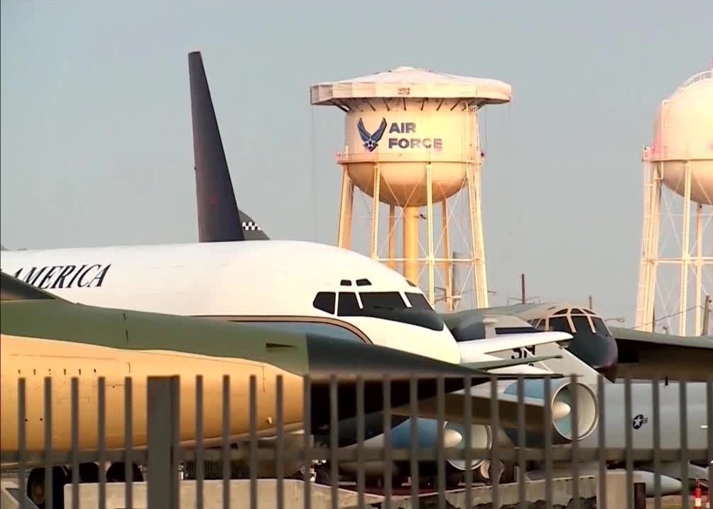 Tinker Air Force Base area industrial operations