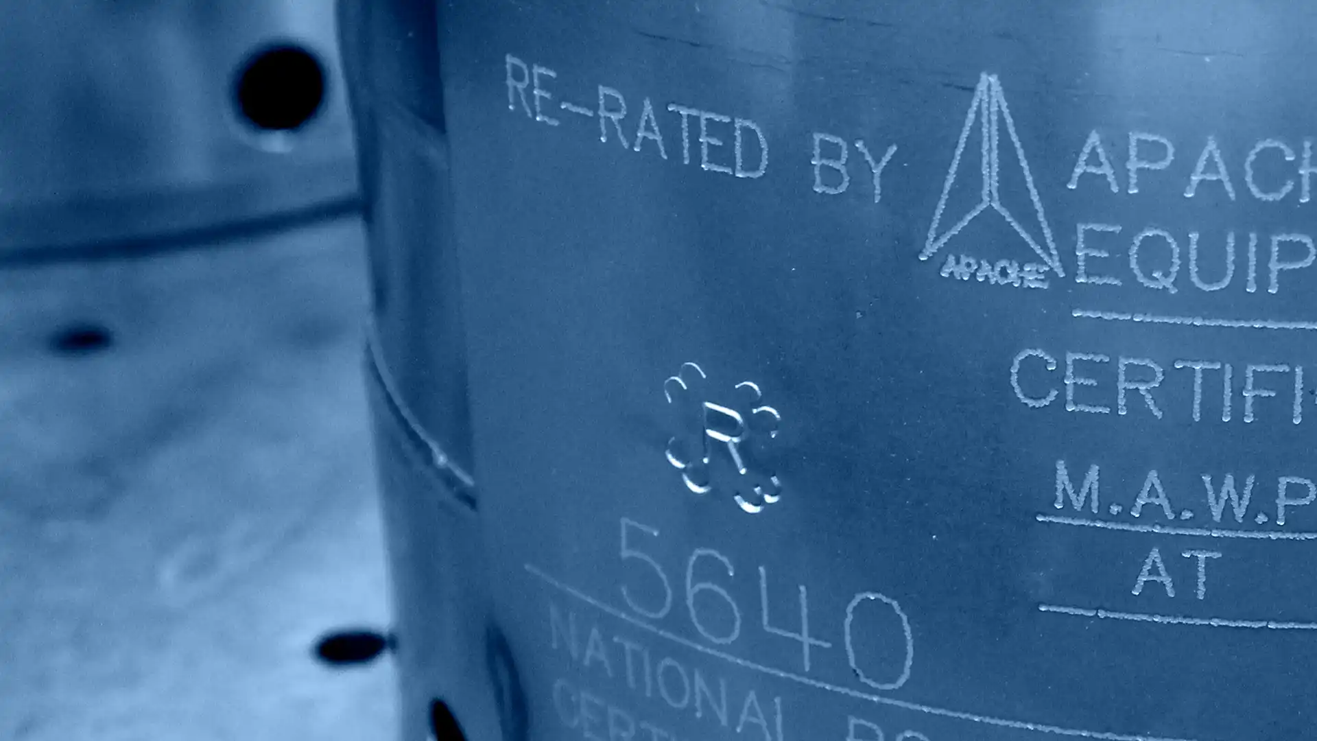 ASME certification stamps on pressure equipment documentation