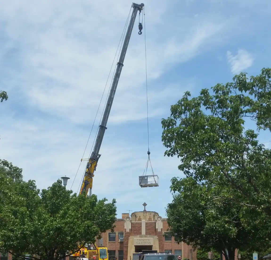 Commercial chiller plant serving Oklahoma facility