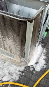 Frozen condensate drain causing pan overflow