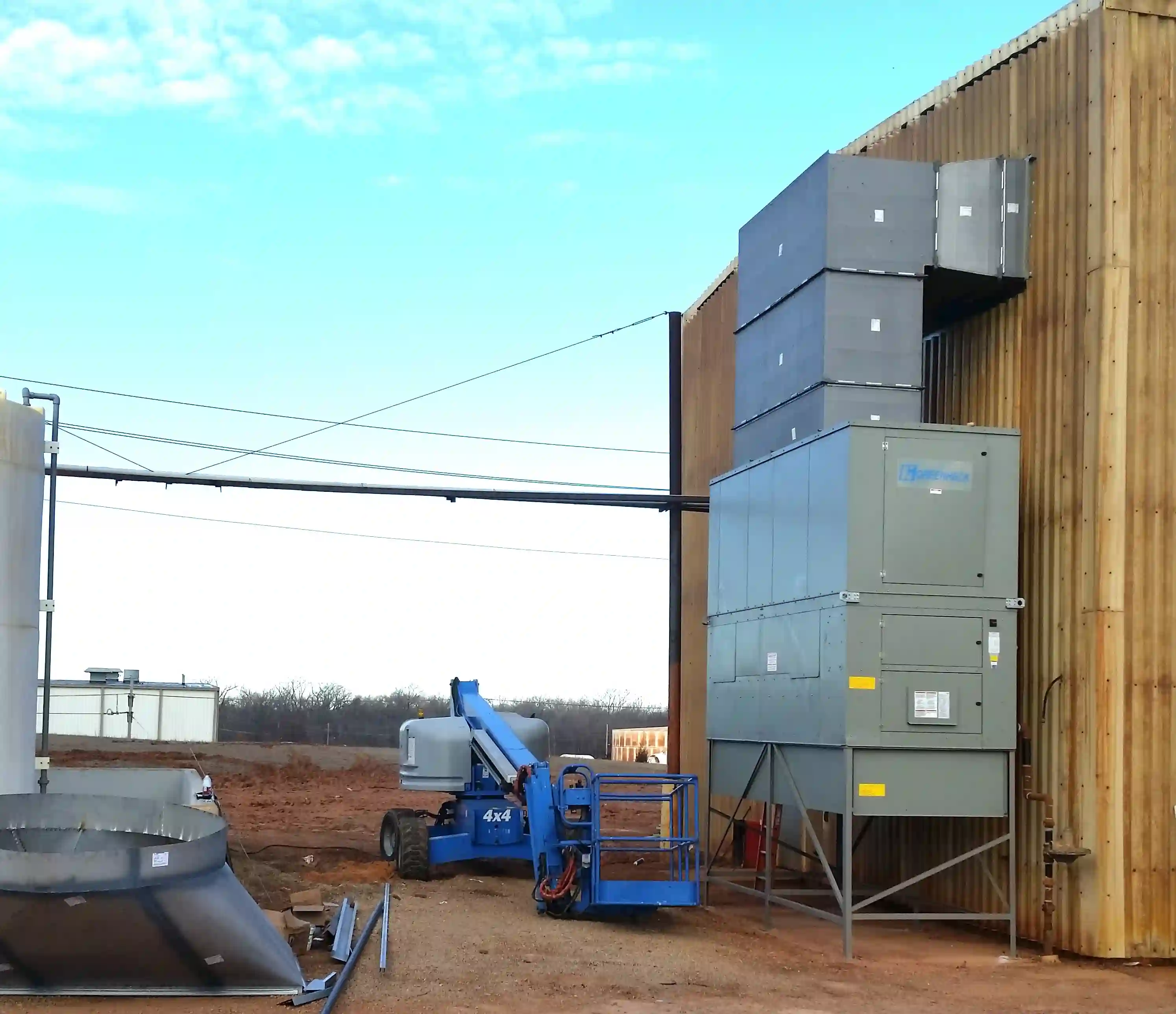 National Standard (Stillwater, OK) 4.5 MMBTU Makeup Air Heater Retrofit: Paint & Coat Building Capacity Upgrade