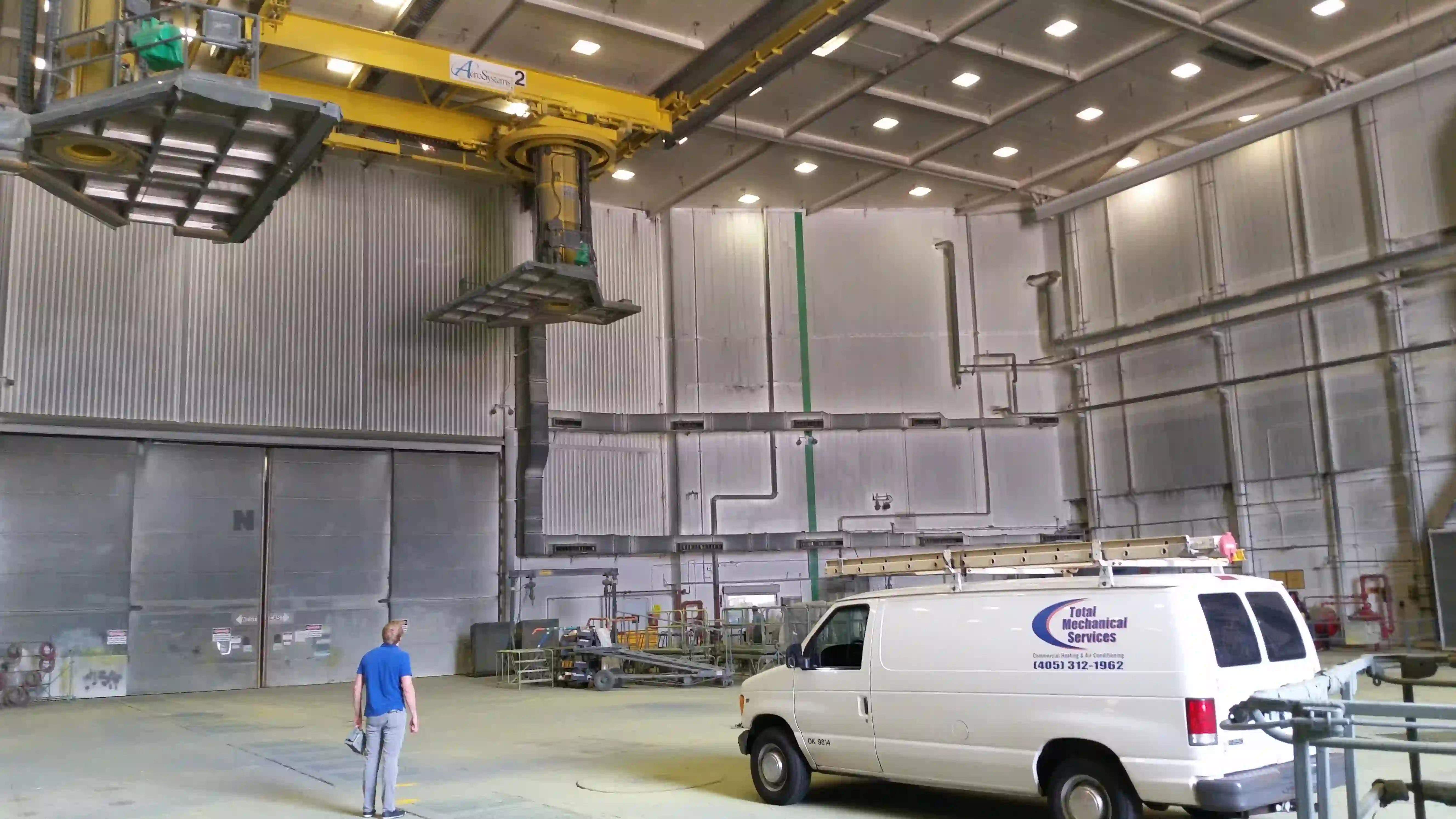 Tinker AFB Hangar Access Platform Controls Support (Midwest City, OK): Secure-Site Coordination and Field-Fit Fabrication